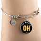 Heart In Ohio - Bangle Bracelet