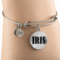 Iris v01 - Bangle Bracelet
