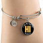 Heart In Hawaii - Bangle Bracelet