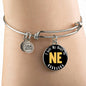 Heart In Nebraska - Bangle Bracelet