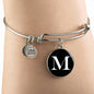 Initial M v3a - Bangle Bracelet