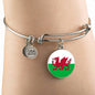 Welsh Flag - Bangle Bracelet