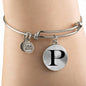 Initial P v1a - Bangle Bracelet