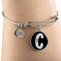 Initial C v2b - Bangle Bracelet