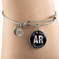 Heart In Arkansas v02 - Bangle Bracelet