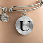 Initial U v1a - Bangle Bracelet