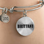 Brittany v01 - Bangle Bracelet
