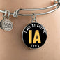 Heart In Iowa - Bangle Bracelet