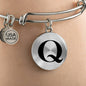 Initial Q v1a - Bangle Bracelet
