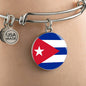 Cuban Flag - Bangle Bracelet
