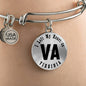 Heart In Virginia v01 - Bangle Bracelet