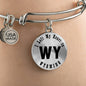 Heart In Wyoming v01 - Bangle Bracelet