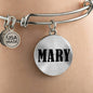 Mary v01 - Bangle Bracelet
