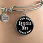 Egyptian Mau v2 - Bangle Bracelet