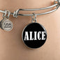 Alice v02 - Bangle Bracelet