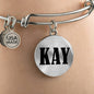 Kay v01 - Bangle Bracelet