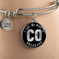 Heart In Colorado v02 - Bangle Bracelet