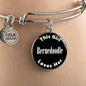 Bernedoodle v2 - Bangle Bracelet