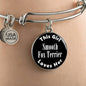 Smooth Fox Terrier v2 - Bangle Bracelet
