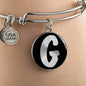 Initial G v2b - Bangle Bracelet