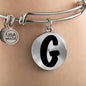 Initial G v1b - Bangle Bracelet