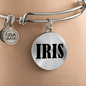 Iris v01 - Bangle Bracelet