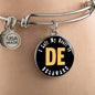 Heart In Delaware - Bangle Bracelet