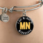 Heart In Minnesota - Bangle Bracelet