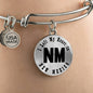 Heart In New Mexico v01 - Bangle Bracelet