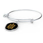 Stylized Tryzub - Bangle Bracelet