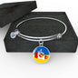 Ukrainian-Canadian - Bangle Bracelet