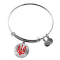 Tryzub (Red) v2 - Bangle Bracelet