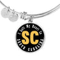 Heart In South Carolina - Bangle Bracelet