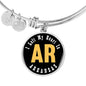 Heart In Arkansas - Bangle Bracelet