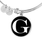 Initial G v3a - Bangle Bracelet