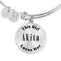 Akita - Bangle Bracelet