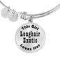 Longhair Exotic - Bangle Bracelet