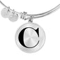 Initial C v1a - Bangle Bracelet