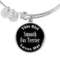 Smooth Fox Terrier v2s - Bangle Bracelet