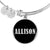 Allison v01s - Bangle Bracelet