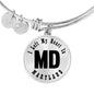 Heart In Maryland v01 - Bangle Bracelet