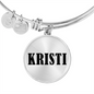 Kristi v01 - Bangle Bracelet
