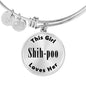 Shih-poo - Bangle Bracelet
