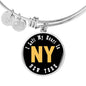 Heart In New York - Bangle Bracelet