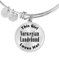 Norwegian Lundehund - Bangle Bracelet