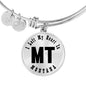 Heart In Montana v01 - Bangle Bracelet