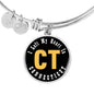 Heart In Connecticut - Bangle Bracelet