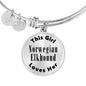 Norwegian Elkhound - Bangle Bracelet