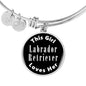 Labrador Retriever v2 - Bangle Bracelet