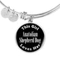 Anatolian Shepherd Dog v2s - Bangle Bracelet
